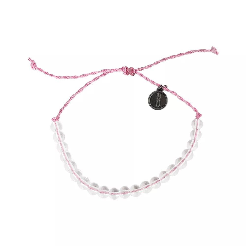 Flamingo Pink Beaded