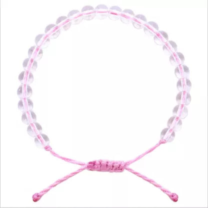 Flamingo Pink Beaded
