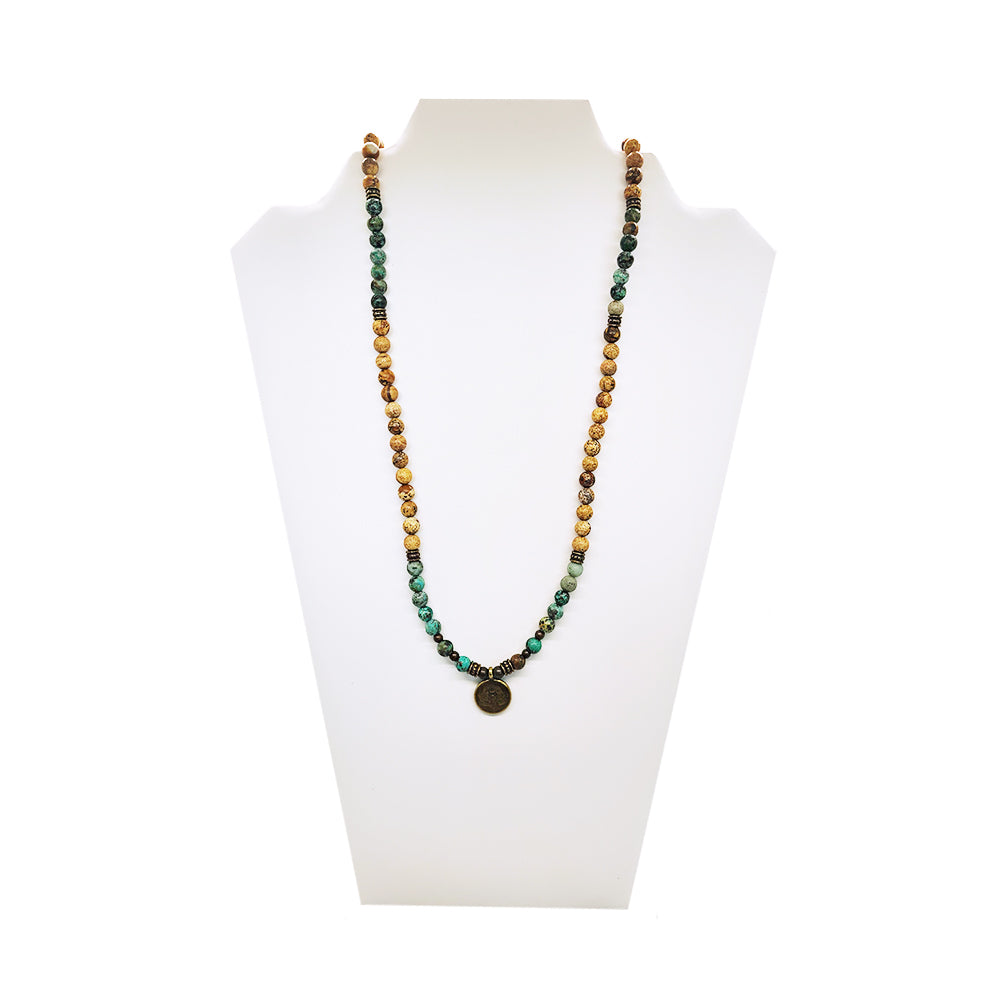 Lotus Flower Necklace & Wrap