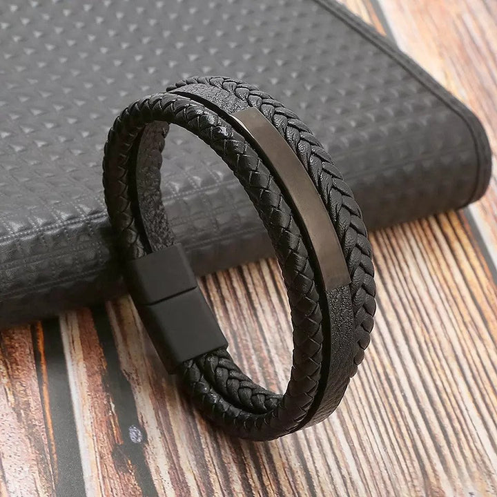 Dapper Dark Clasp Bracelet