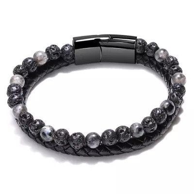 Musician – Natural Lava Bracelet