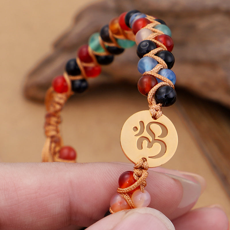 Bohemian Bead Weave Bracelet
