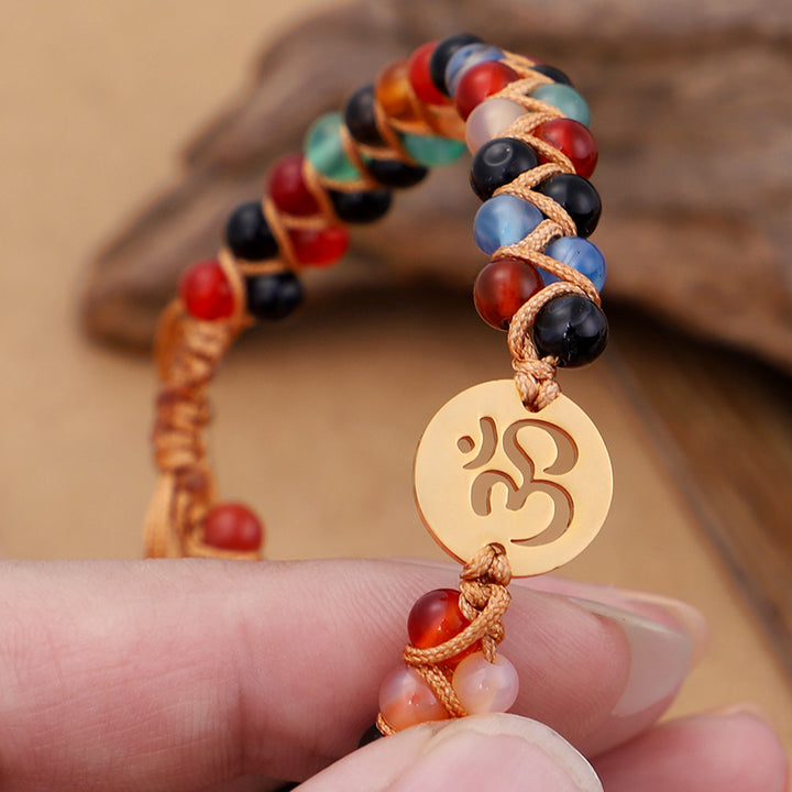 Bohemian Bead Weave Bracelet