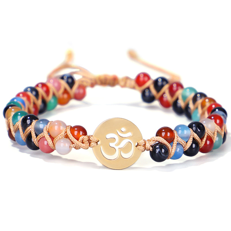 Bohemian Bead Weave Bracelet
