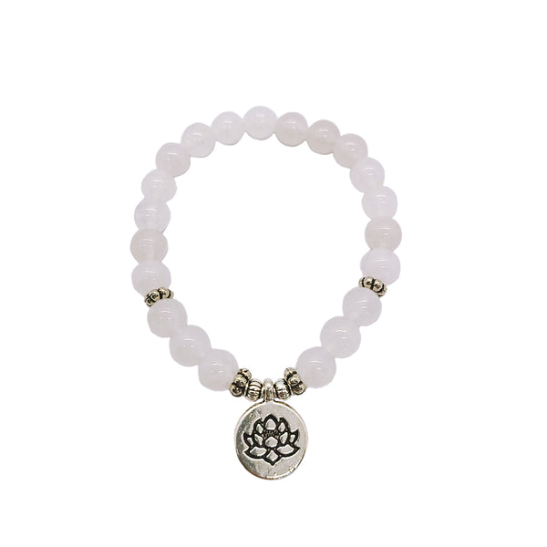 White Jade Meditation Bracelet