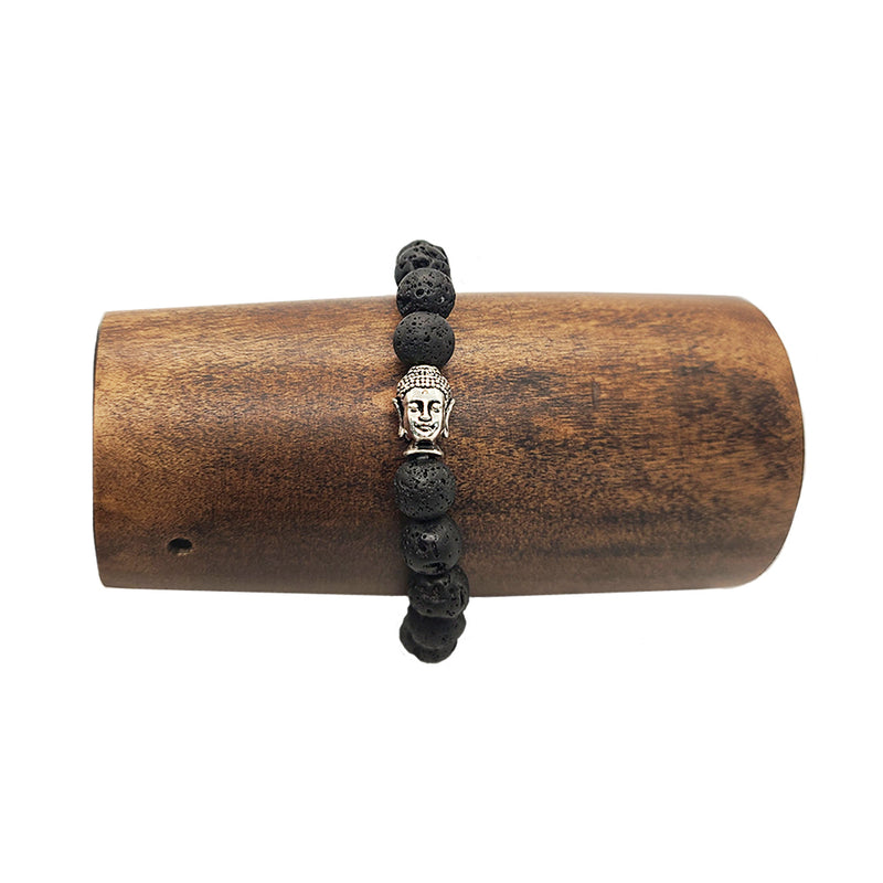 Buddha Head Mala Bracelet