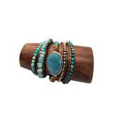 Turquoise Goddess – Wrap Bracelet