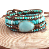 Turquoise Goddess – Wrap Bracelet