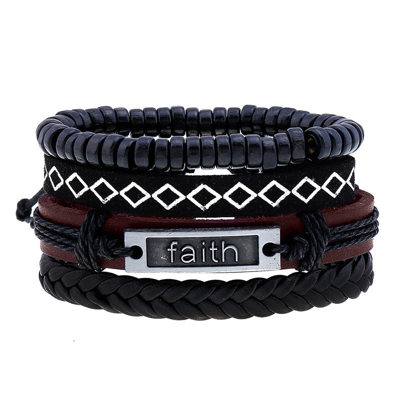 Faith- Bracelet Stack
